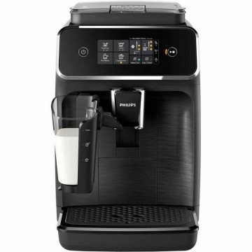 Philips EP2230/10 Series 2200 Αυτόματη Μηχανή Espresso 1500W Πίεσης 15bar για Cappuccino με Μύλο Άλεσης Μαύρη